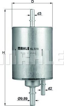 Magneti Marelli 154703644530 - Filtro carburante www.autoricambi360.it