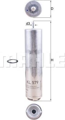 Magneti Marelli 154703855300 - Filtro carburante www.autoricambi360.it