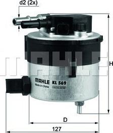 Magneti Marelli 154703853740 - Filtro carburante www.autoricambi360.it