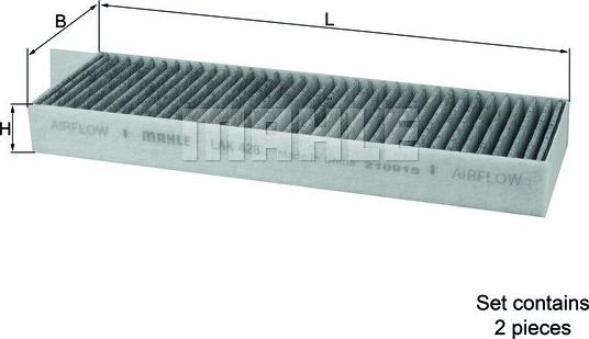 Magneti Marelli 154703813420 - Filtro, Aria abitacolo www.autoricambi360.it