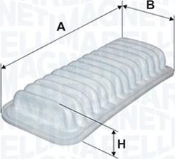 Magneti Marelli 153071762550 - Filtro aria www.autoricambi360.it