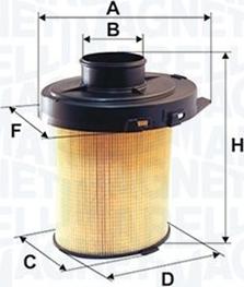 Magneti Marelli 152071758617 - Filtro aria www.autoricambi360.it
