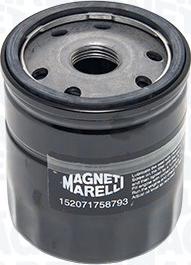 Magneti Marelli 152071758793 - Filtro olio www.autoricambi360.it