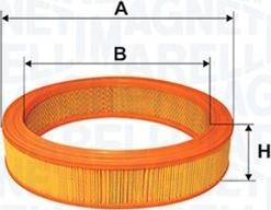Magneti Marelli 152071760819 - Filtro aria www.autoricambi360.it