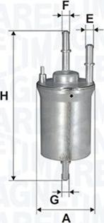Magneti Marelli 152071760859 - Filtro carburante www.autoricambi360.it