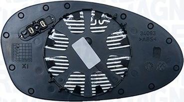 Magneti Marelli 182209000500 - Vetro specchio, Specchio esterno www.autoricambi360.it