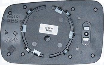 Magneti Marelli 182209001500 - Vetro specchio, Specchio esterno www.autoricambi360.it