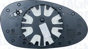 Magneti Marelli 182209001600 - Vetro specchio, Specchio esterno www.autoricambi360.it