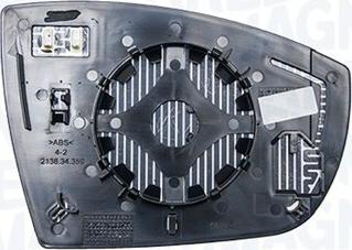 Magneti Marelli 182209010200 - Vetro specchio, Specchio esterno www.autoricambi360.it
