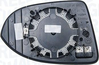 Magneti Marelli 182209012900 - Vetro specchio, Specchio esterno www.autoricambi360.it