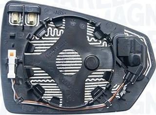 Magneti Marelli 182200920600 - Vetro specchio, Specchio esterno www.autoricambi360.it