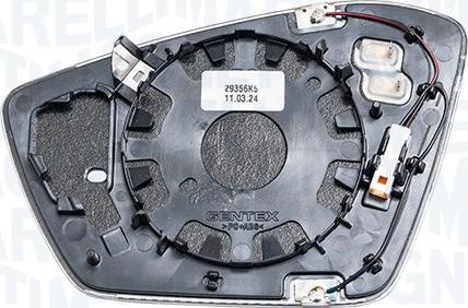 Magneti Marelli 182201594600 - Vetro specchio, Specchio esterno www.autoricambi360.it