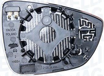 Magneti Marelli 182201549100 - Vetro specchio, Specchio esterno www.autoricambi360.it