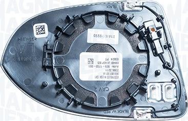 Magneti Marelli 182201554900 - Vetro specchio, Specchio esterno www.autoricambi360.it
