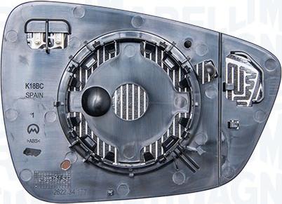 Magneti Marelli 182201551100 - Vetro specchio, Specchio esterno www.autoricambi360.it