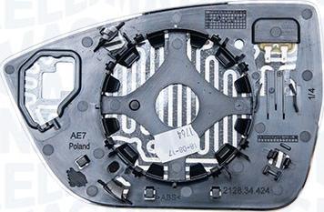 Magneti Marelli 182201553500 - Vetro specchio, Specchio esterno www.autoricambi360.it
