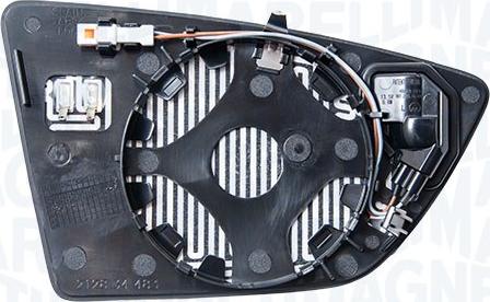 Magneti Marelli 182201553300 - Vetro specchio, Specchio esterno www.autoricambi360.it