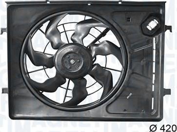 Magneti Marelli 8EW351043191 - Ventola, Raffreddamento motore www.autoricambi360.it
