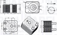 Magneti Marelli 350300003100 - Radiatore olio, Olio motore www.autoricambi360.it