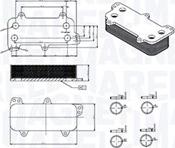 Magneti Marelli 350300003700 - Radiatore olio, Olio motore www.autoricambi360.it