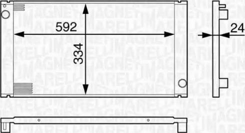 Magneti Marelli 350213127800 - Radiatore, Raffreddamento motore www.autoricambi360.it