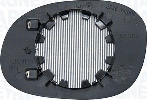 Magneti Marelli 351991304220 - Vetro specchio, Specchio esterno www.autoricambi360.it
