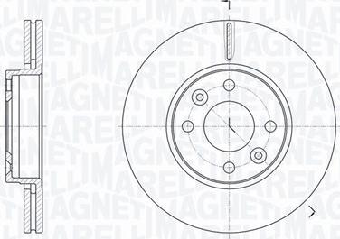 Magneti Marelli 361302040632 - Discofreno www.autoricambi360.it