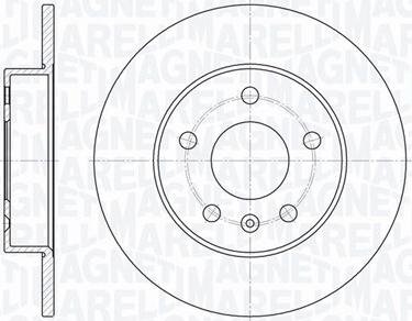 Magneti Marelli 361302040141 - Discofreno www.autoricambi360.it