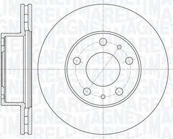 Magneti Marelli 361302040168 - Discofreno www.autoricambi360.it