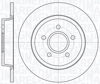 Magneti Marelli 361302040109 - Discofreno www.autoricambi360.it