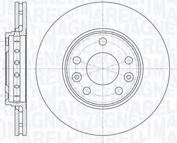 Magneti Marelli 361302040110 - Discofreno www.autoricambi360.it