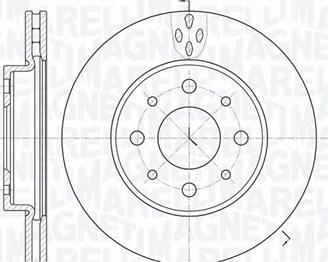 Magneti Marelli 361302040186 - Discofreno www.autoricambi360.it