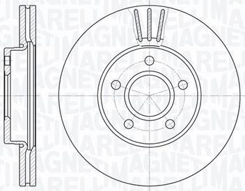 Magneti Marelli 361302040136 - Discofreno www.autoricambi360.it
