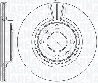 Magneti Marelli 361302040240 - Discofreno www.autoricambi360.it