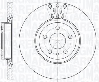 Magneti Marelli 361302040258 - Discofreno www.autoricambi360.it