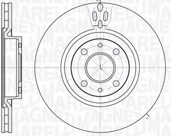 Magneti Marelli 361302040260 - Discofreno www.autoricambi360.it