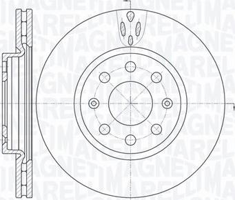 Magneti Marelli 361302040236 - Discofreno www.autoricambi360.it
