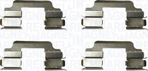 Magneti Marelli 363915110063 - Kit accessori, Pastiglia freno www.autoricambi360.it