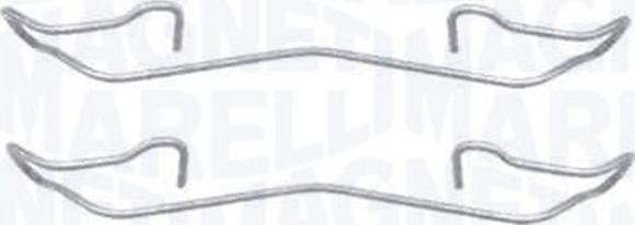 Magneti Marelli 363915110087 - Kit accessori, Pastiglia freno www.autoricambi360.it