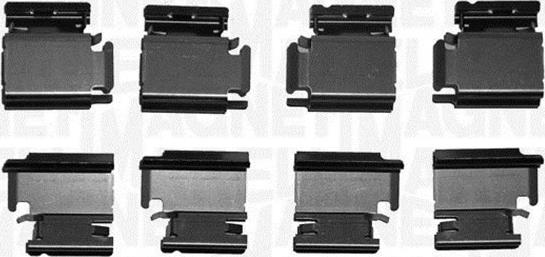 Magneti Marelli 363915110038 - Kit accessori, Pastiglia freno www.autoricambi360.it