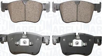 Magneti Marelli 363916060906 - Kit pastiglie freno, Freno a disco www.autoricambi360.it