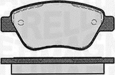 Magneti Marelli 363916060558 - Kit pastiglie freno, Freno a disco www.autoricambi360.it