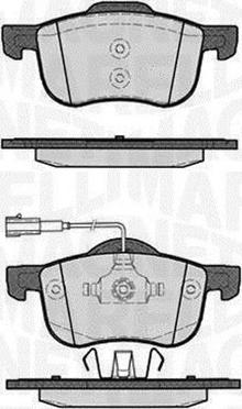 Magneti Marelli 363916060115 - Kit pastiglie freno, Freno a disco www.autoricambi360.it