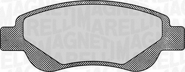 Magneti Marelli 363916060172 - Kit pastiglie freno, Freno a disco www.autoricambi360.it