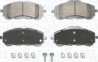Magneti Marelli 363916060890 - Kit pastiglie freno, Freno a disco www.autoricambi360.it