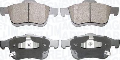 Magneti Marelli 363916060869 - Kit pastiglie freno, Freno a disco www.autoricambi360.it