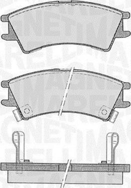 Magneti Marelli 363916060800 - Kit pastiglie freno, Freno a disco www.autoricambi360.it