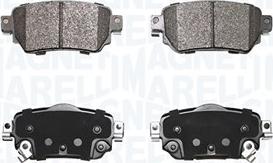 Magneti Marelli 363916060889 - Kit pastiglie freno, Freno a disco www.autoricambi360.it