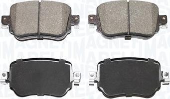 Magneti Marelli 363916060887 - Kit pastiglie freno, Freno a disco www.autoricambi360.it