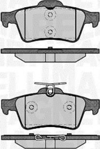 Magneti Marelli 363916060243 - Kit pastiglie freno, Freno a disco www.autoricambi360.it